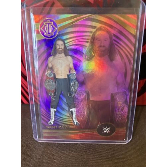 2023 chronicles wwe Illusions Sami Zayn /199 - Pack Fresh New