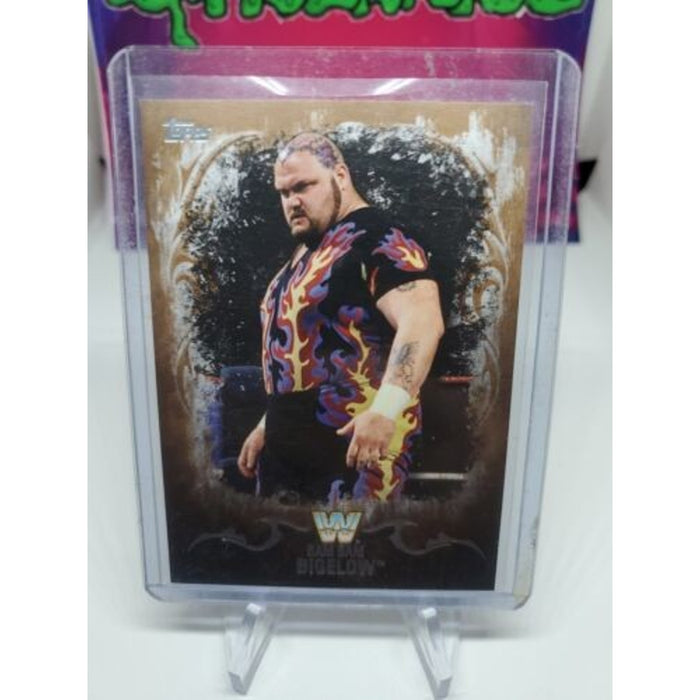 WWE Bam Bam Bigelow #43 2016 Topps Undisputed Bronze Parallel Card SN #/99