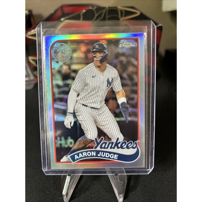 2024 Topps Chrome Baseball 1989 AARON JUDGE #89CB-2 YANKEES / Pack Fresh New