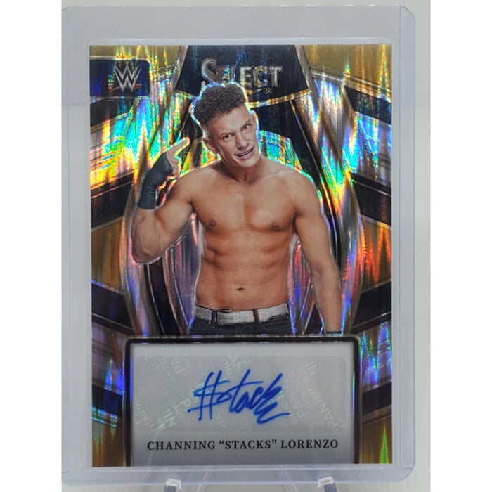 2024 Panini Select WWE - CHANNING STACKS LORENZO - Silver Prizm Autograph