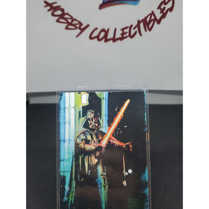 DARTH VADER 2018 STAR WARS GALAXY GREEN PARALLEL BASE CARD 89 DUELING