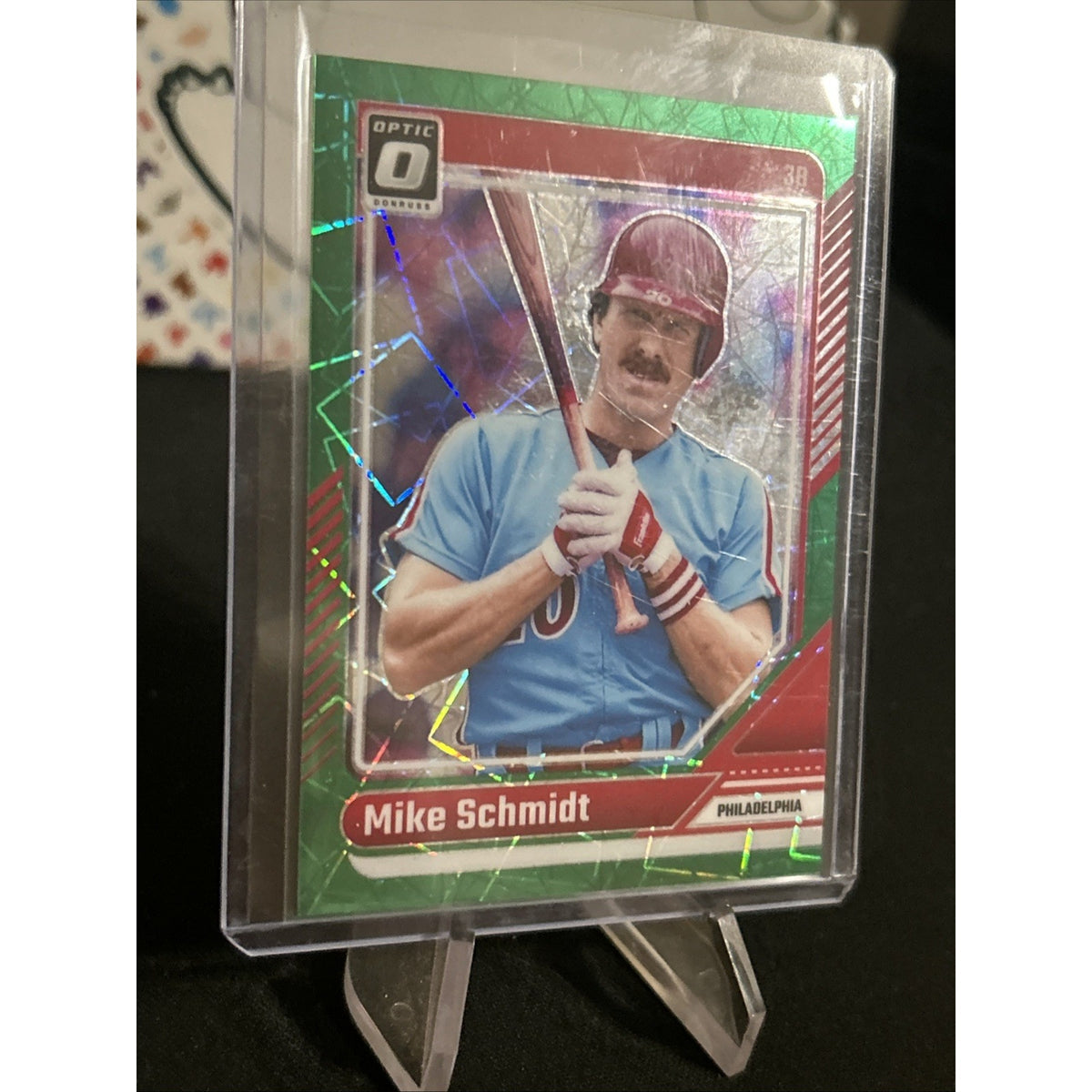 2024 Panini Donruss Optic -Mike Schmidt #31 Green Velocity Prizm /149 - Pack New