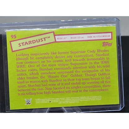 2015 Topps Heritage WWE Wrestling #95 Stardust
