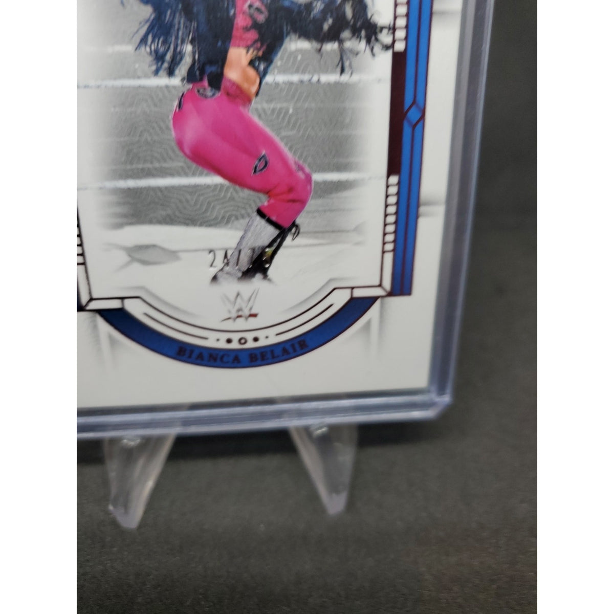 2024 Panini National Treasures WWE - Bianca Belair #38 Red /75