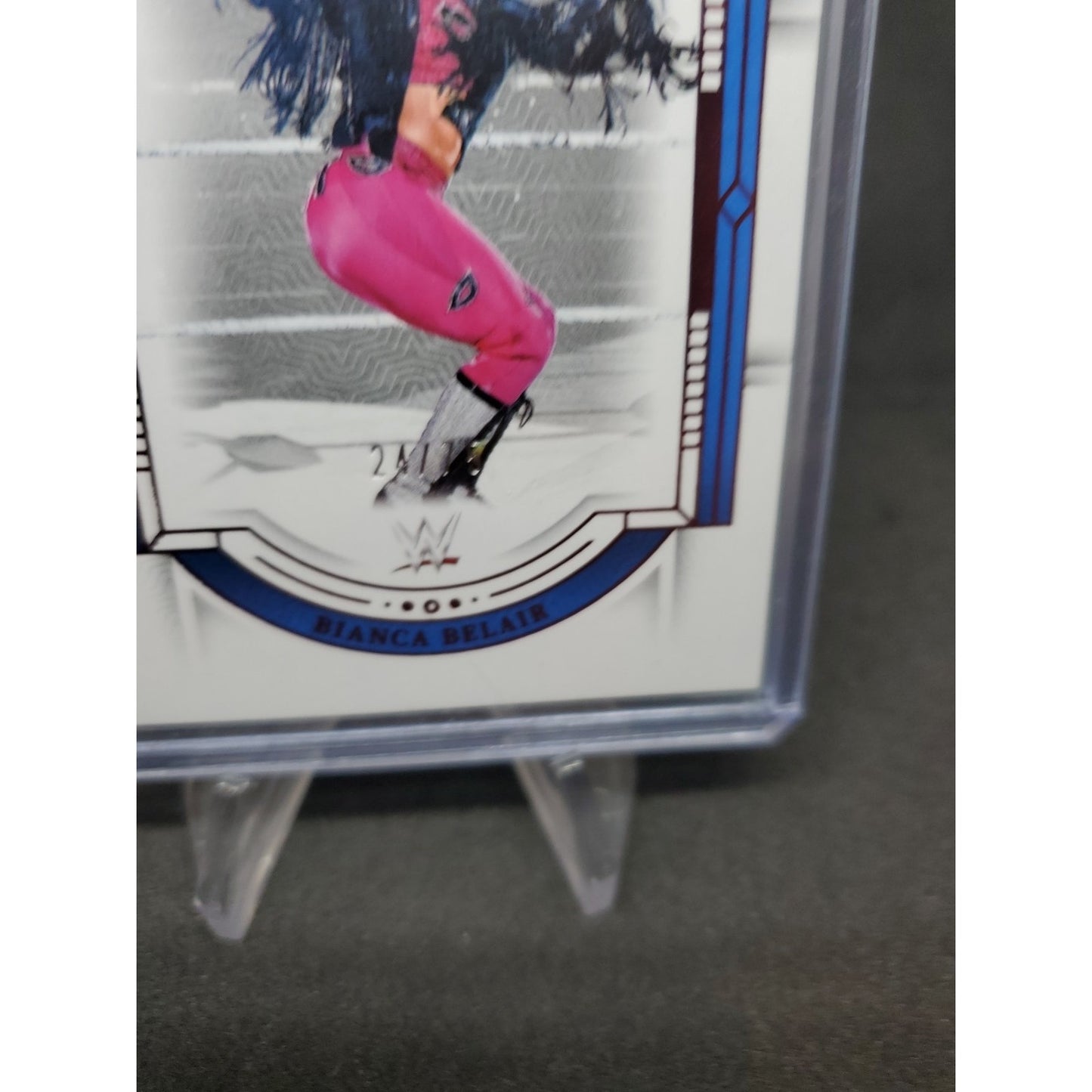 2024 Panini National Treasures WWE - Bianca Belair #38 Red /75