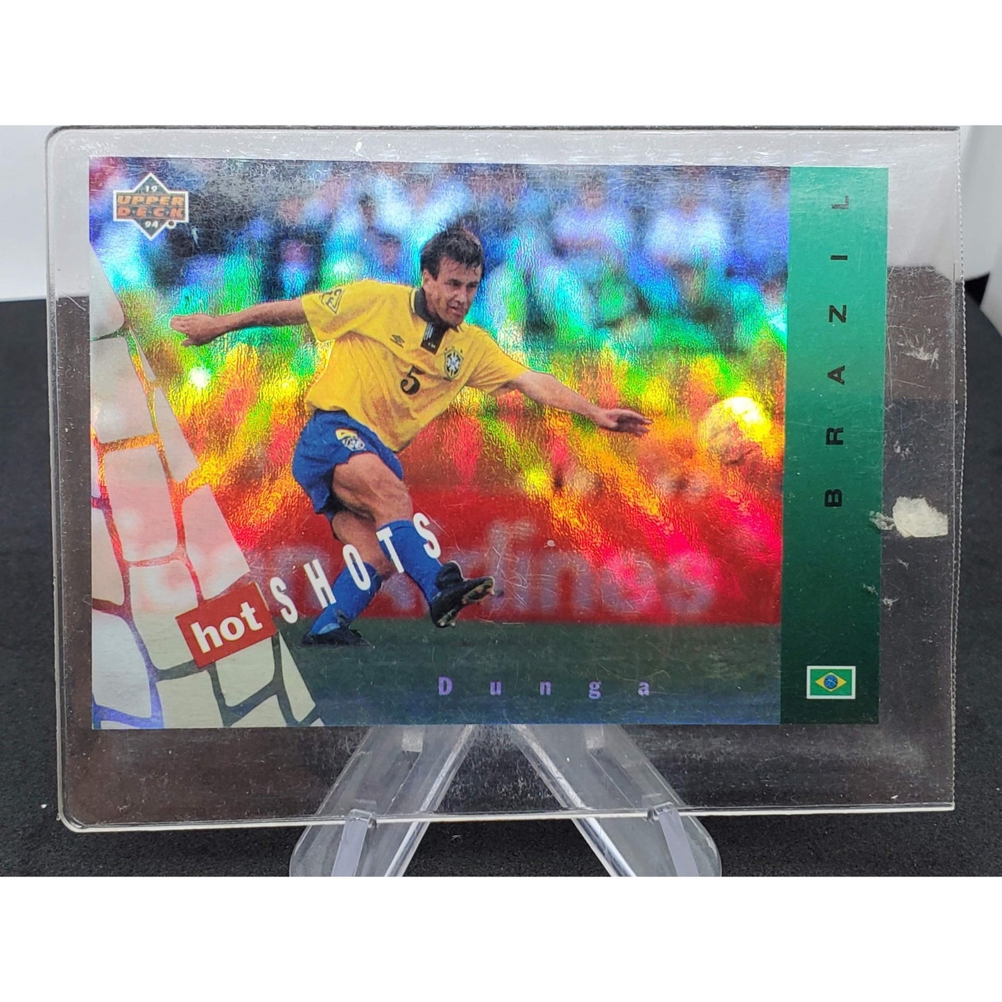 1994 Upper Deck World Cup Soccer Hot Shots - DUNGA - Brazil - #HS4 - NMT