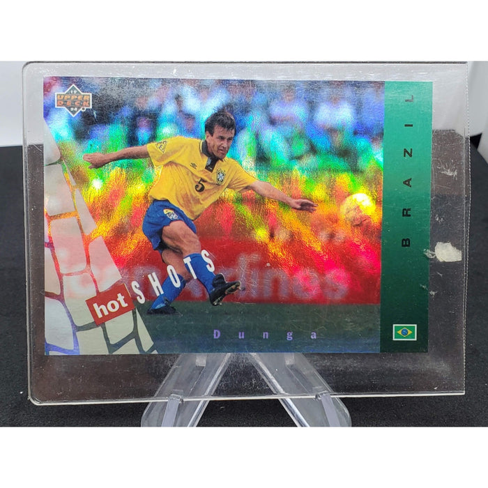 1994 Upper Deck World Cup Soccer Hot Shots - DUNGA - Brazil - #HS4 - NMT