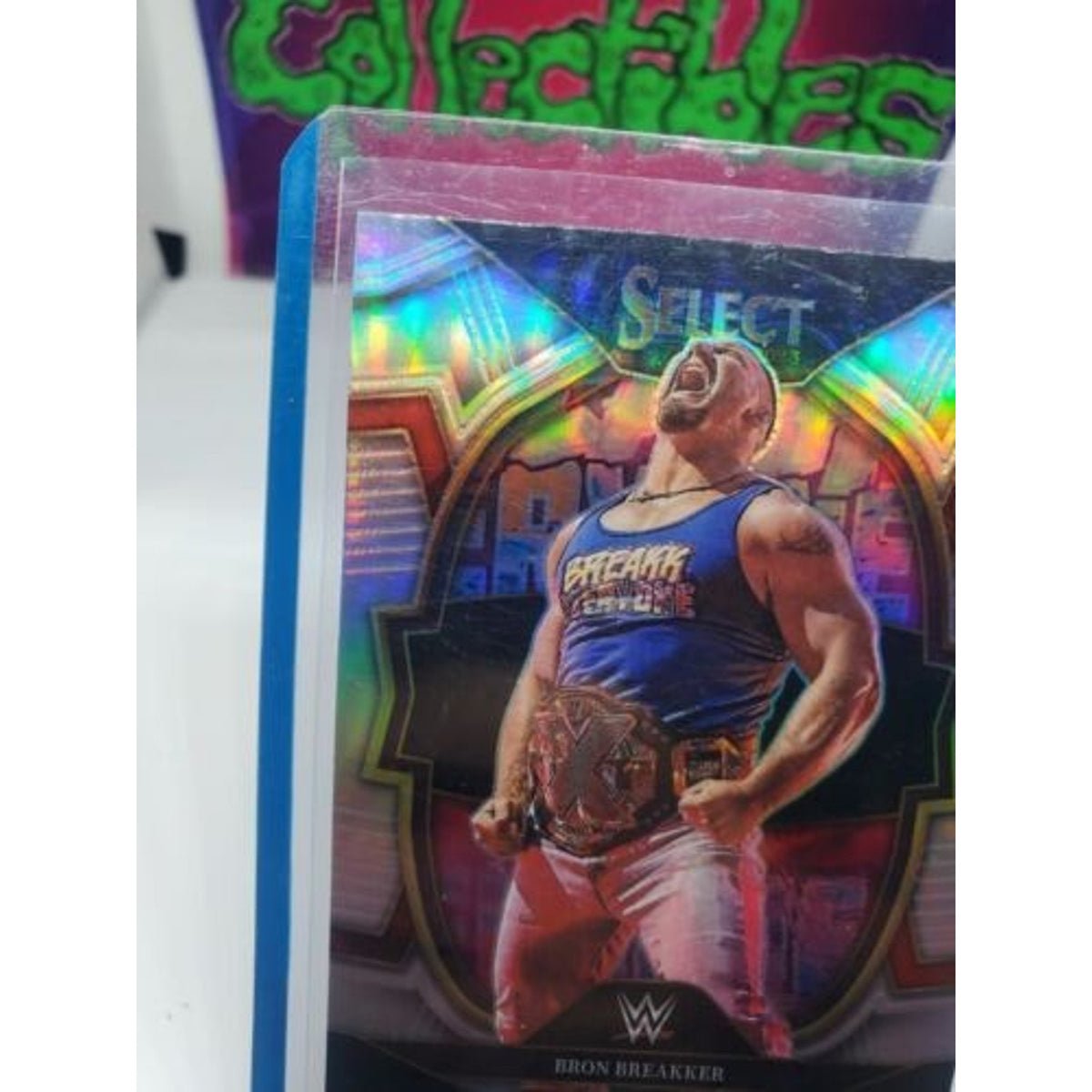 2023 Panini Select Concourse WWE Bron Breakker Silver Prizm #23