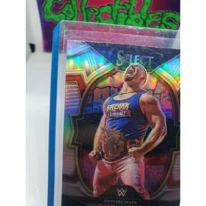 2023 Panini Select Concourse WWE Bron Breakker Silver Prizm #23