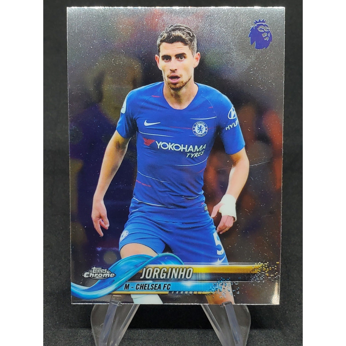 2018-19 Topps Chrome Premier League - Jorginho #24 Blue Refractor /150