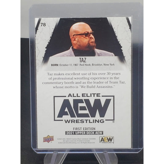 2021 Upper Deck AEW TAZ #78