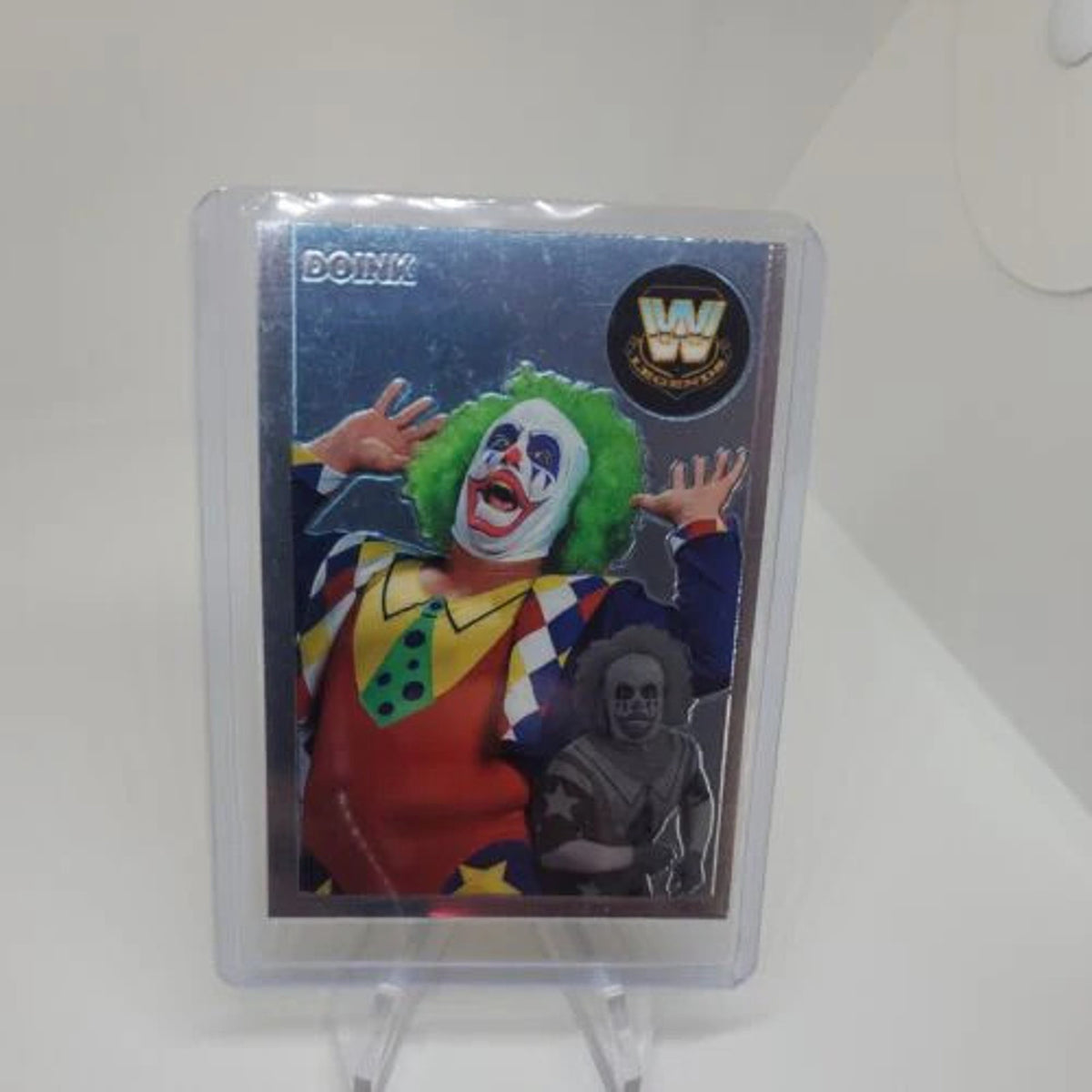 WWE Legends Wrestling Card #88 Doink the Clown 2007 Topps Heritage II Chrome