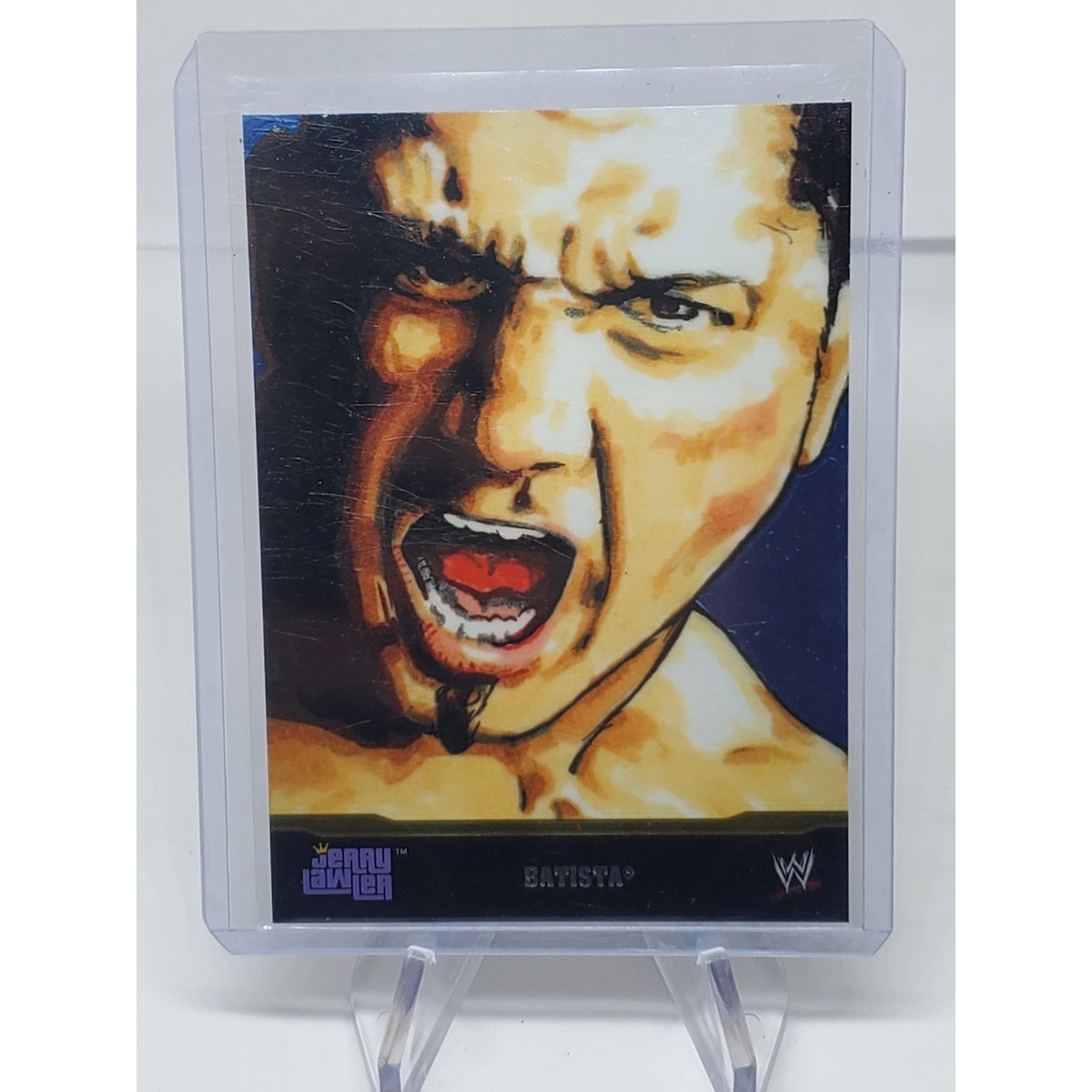 2014 Topps Chrome WWE Champion Portraits Batista 9 Of 10 Jerry The King Lawler