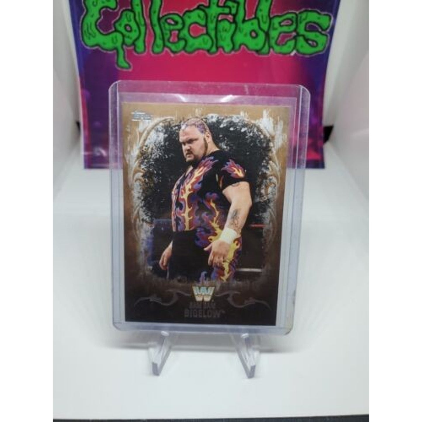 WWE Bam Bam Bigelow #43 2016 Topps Undisputed Bronze Parallel Card SN #/99