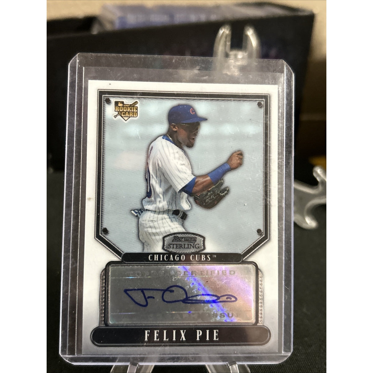 Felix Pie 2007 Bowman Sterling Signature Card # BS-FP rookie card / RC Auto
