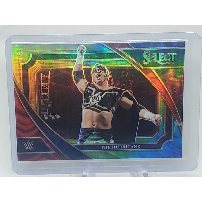 2023 Panini WWE Select Retail Mezzanine Tie-Dye Parallel The Hurricane /25 #343