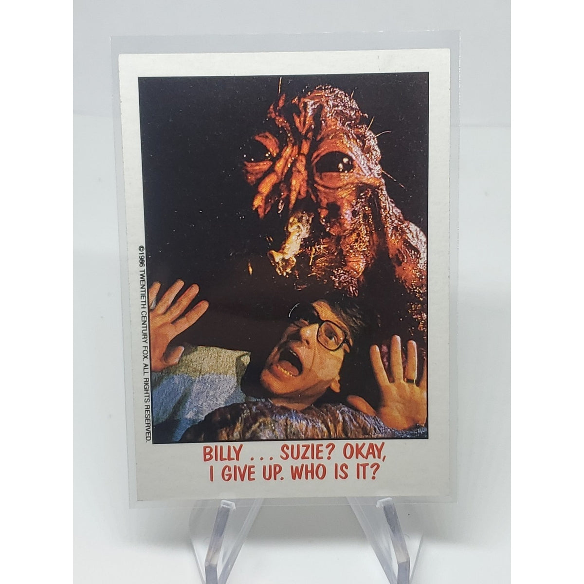 Fright Flicks 1988 Topps Horror Card #56 (NM)
