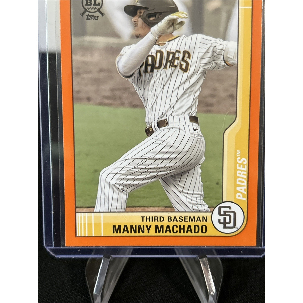 2021 Topps Big League - Orange Parallel #55 Manny Machado - San Diego Padres