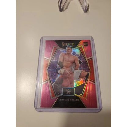 2022 Select Premier Level GRAYSON WALLER RC - Orange Prizm #1/49- WWE SSP ROOKIE