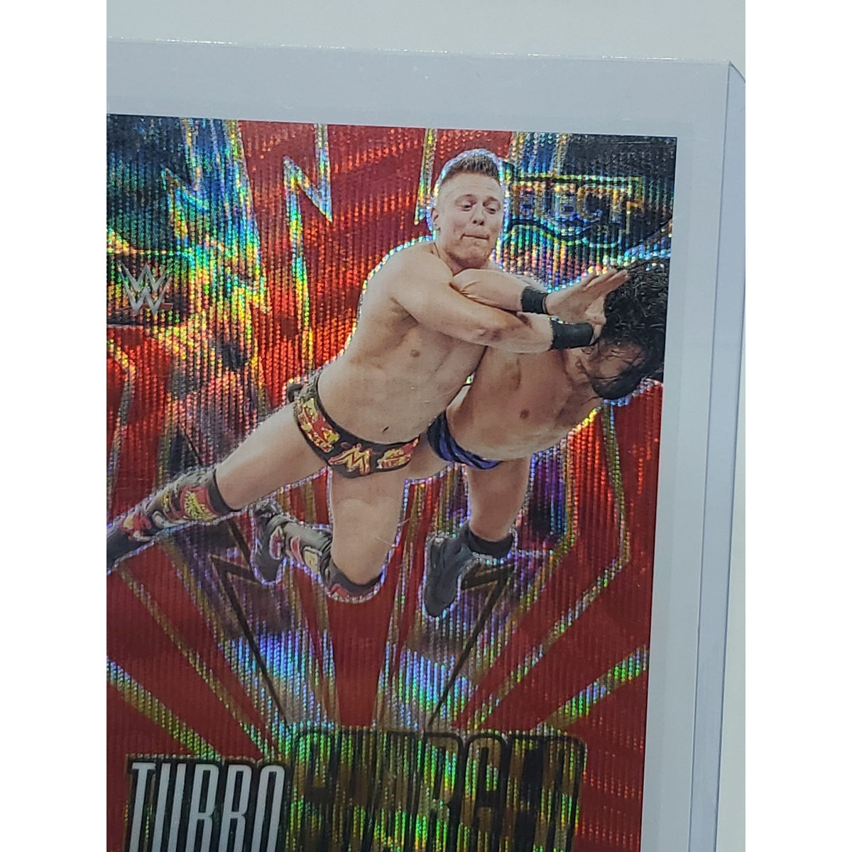 2024 Select WWE Turbo Charged Red wave prizm /149 THE MIZ #24