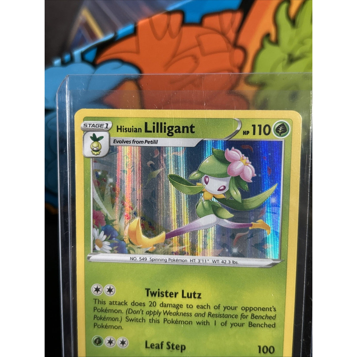 Pokémon SWSH Astral Radiance Hisuian Lilligant 16/189 Rare Holo - Pack Fresh NEW