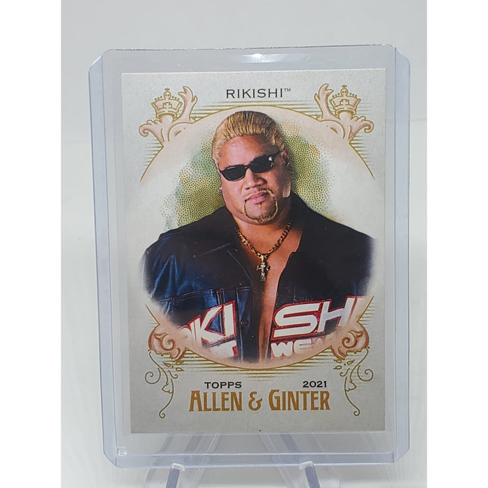 2021 Topps Heritage WWE - Rikishi Allen & Ginter INSERT - AG-17