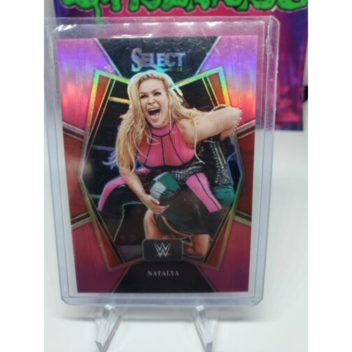 2022 WWE PANINI Select Natalya Premiere Level Pink PRIZM #/49!🔥🔥