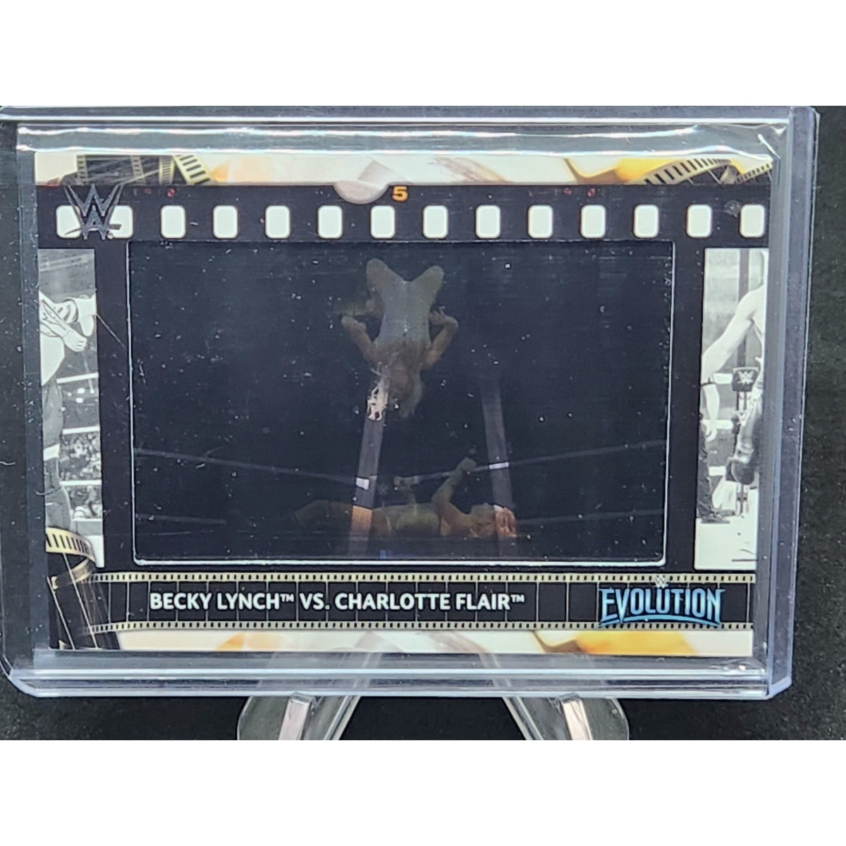 2021 Topps WWE Film Strip FLAIR / LYNCH #FS-FBL