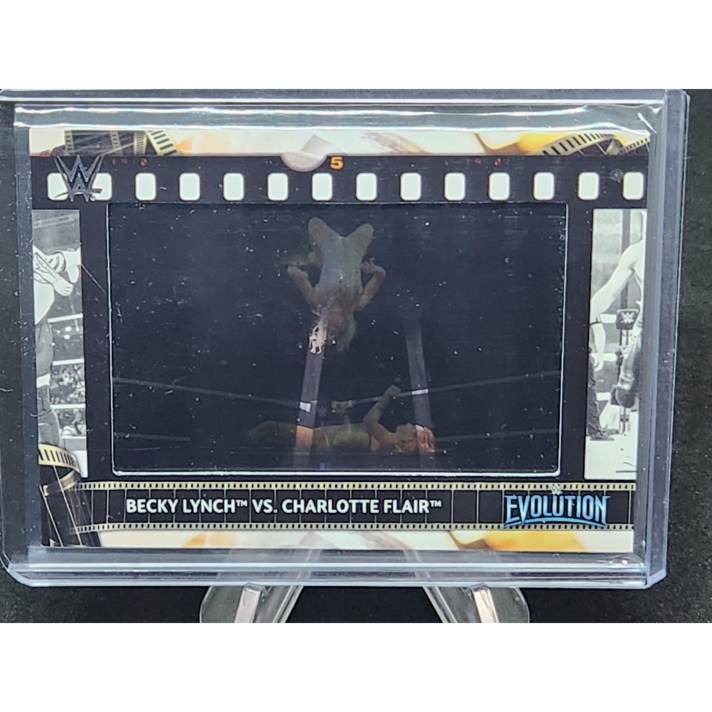 2021 Topps WWE Film Strip FLAIR / LYNCH #FS-FBL