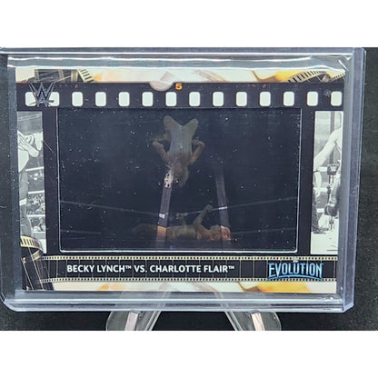 2021 Topps WWE Film Strip FLAIR / LYNCH #FS-FBL