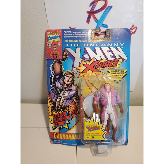 TOY BIZ X-MEN X-FORCE CANNONBALL RARE PINK VERSION MOC