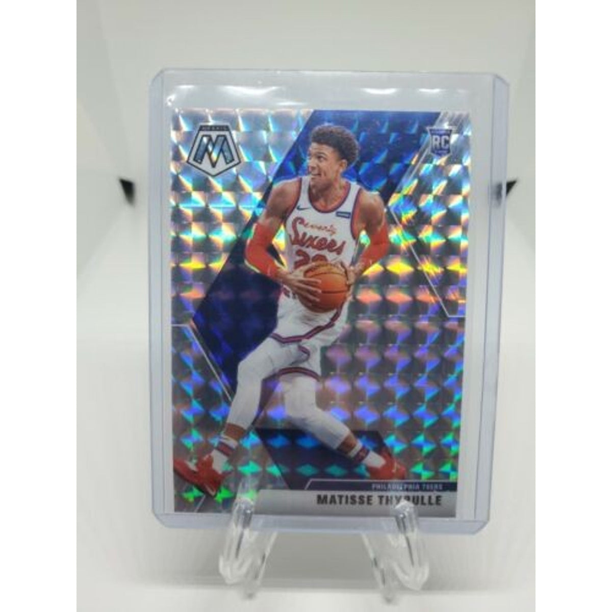 Silver Rookie RC Refractor 2019-2020 Panini Mosaic #245 Matisse Thybulle 76ers