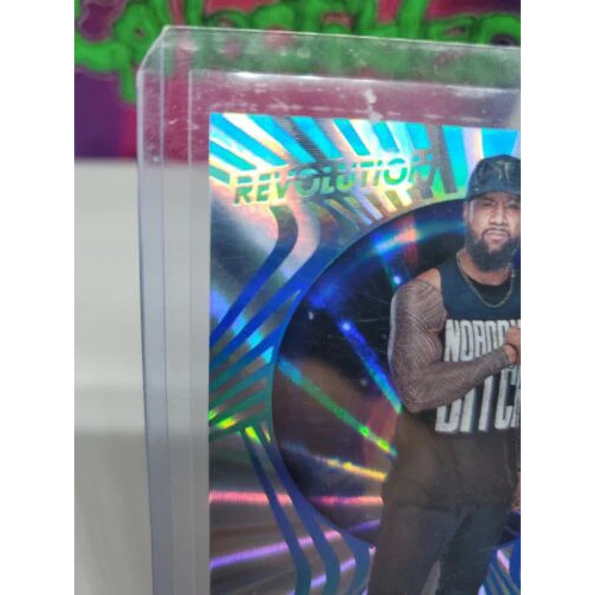 Jimmy Uso WWE 2022 Panini Revolution Supernova SUNBURST 08/99 #13 The Bloodline