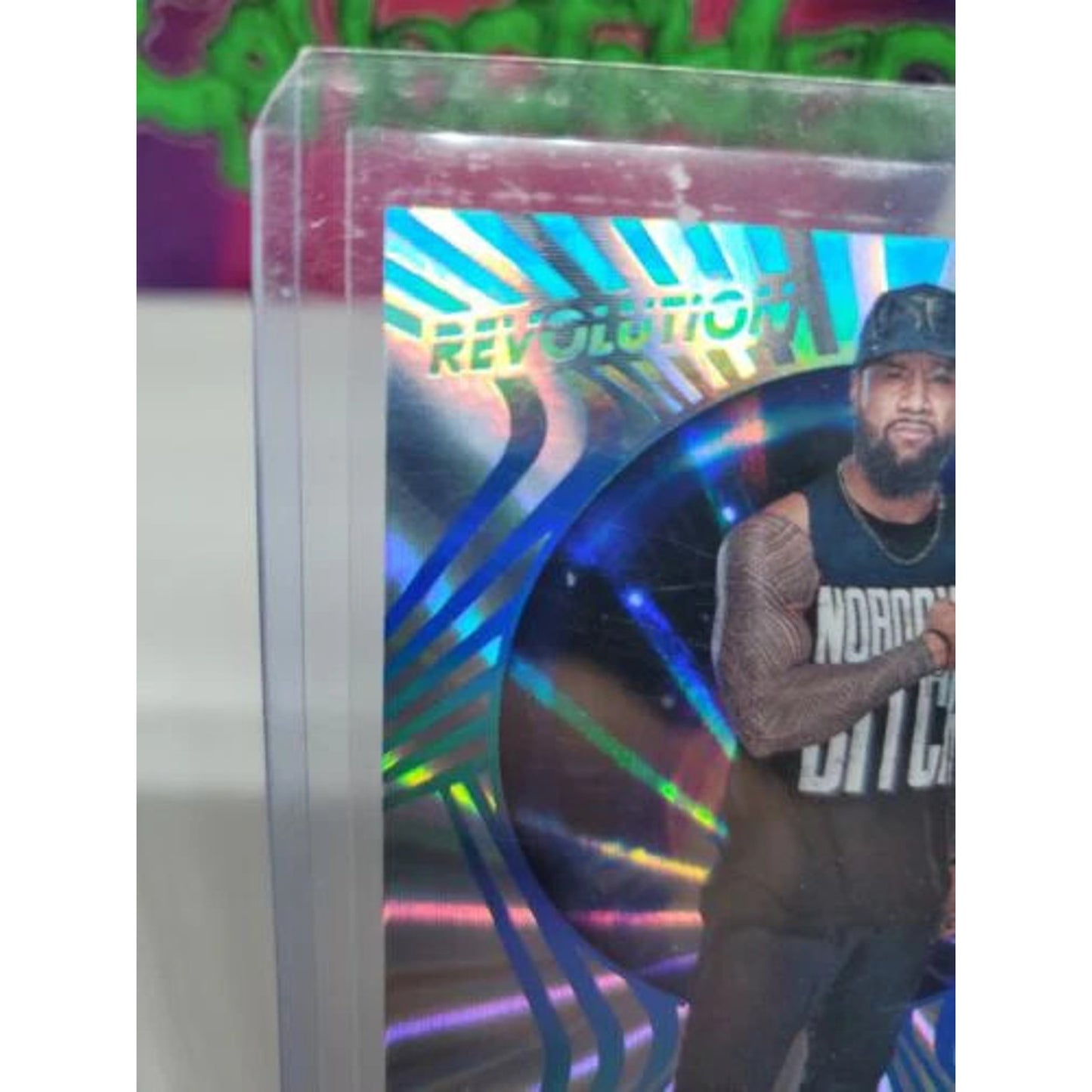 Jimmy Uso WWE 2022 Panini Revolution Supernova SUNBURST 08/99 #13 The Bloodline