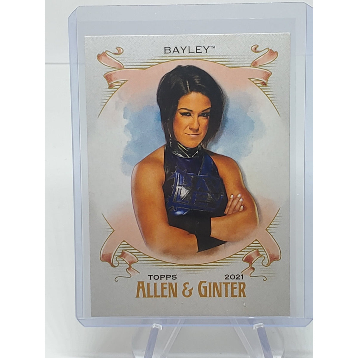 2021 WWE Topps Heritage Wrestling Allen & Ginter #4 - Bayley