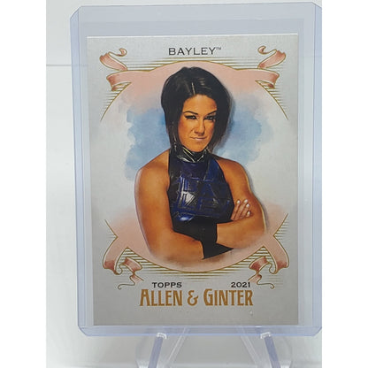 2021 WWE Topps Heritage Wrestling Allen & Ginter #4 - Bayley