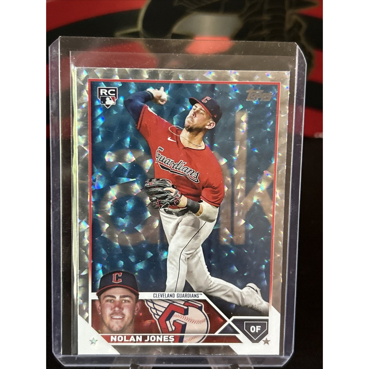 2023 Topps Series 1 NOLAN JONES Collectors Super Box Silver Foil Board RC #129
