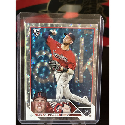 2023 Topps Series 1 NOLAN JONES Collectors Super Box Silver Foil Board RC #129