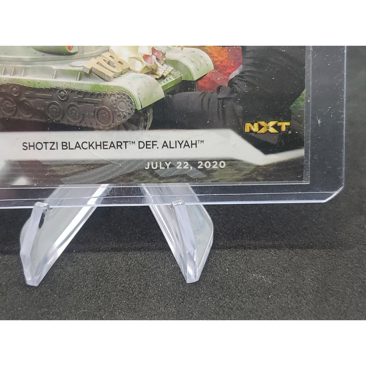 2021 wwe women's division rainbow foil #48 shotzi blackheart aliyah