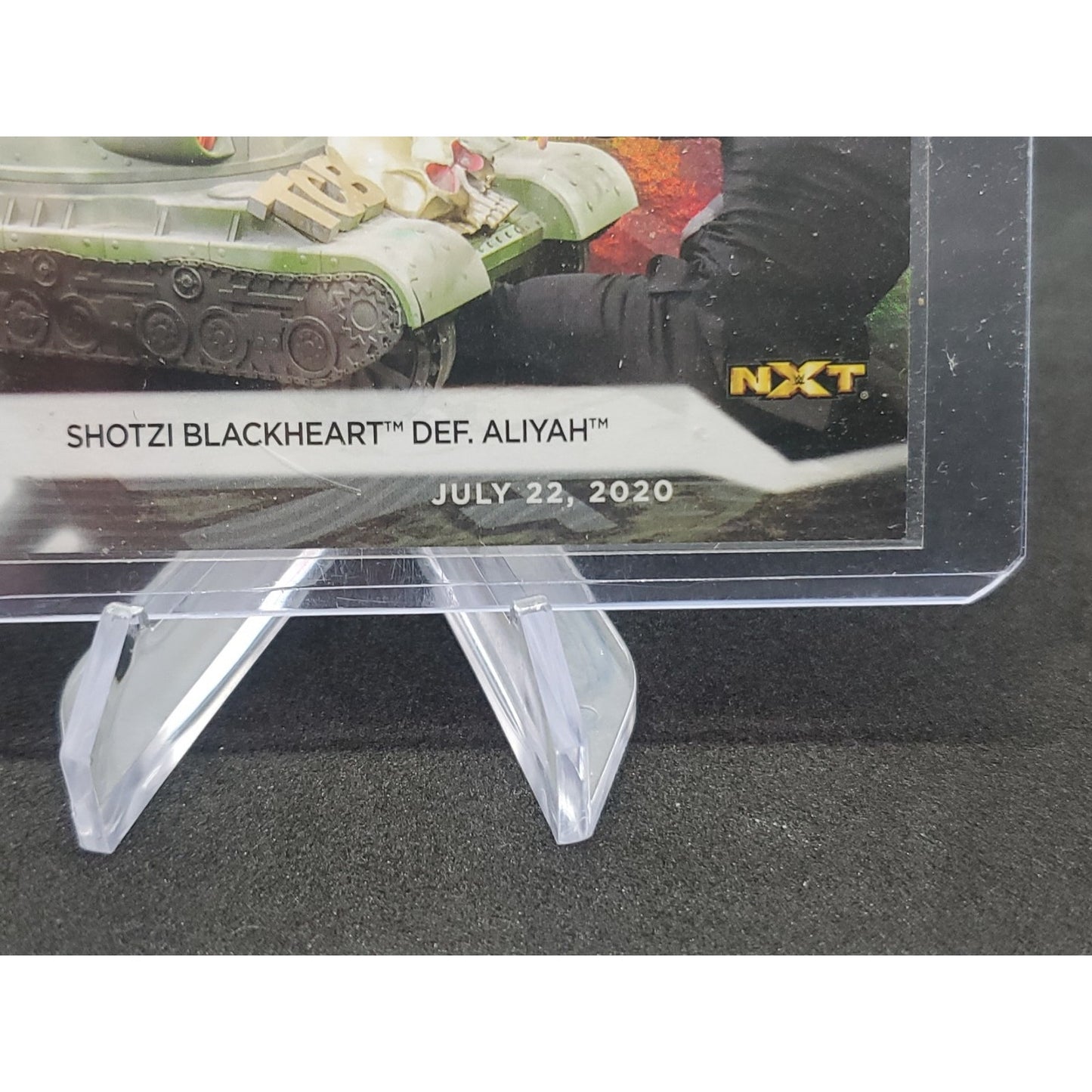 2021 wwe women's division rainbow foil #48 shotzi blackheart aliyah