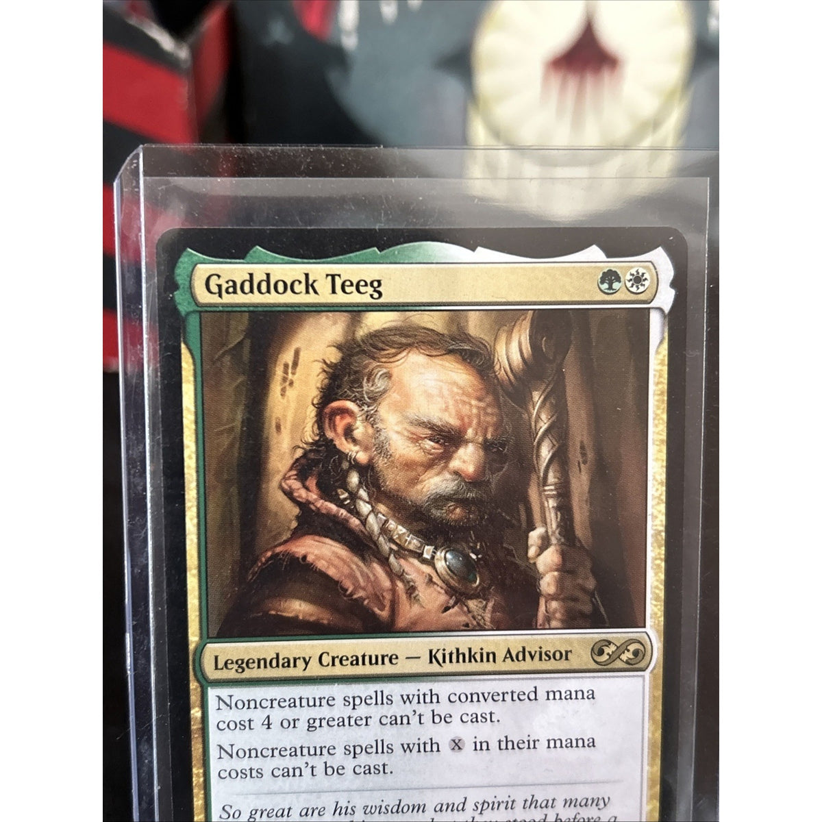 MTG Ultimate Masters UMA Gaddock Teeg #199/254 - Pack Fresh New