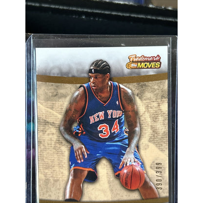 2007-08 Topps Trademark Moves #29 Eddy Curry New York Knicks /399