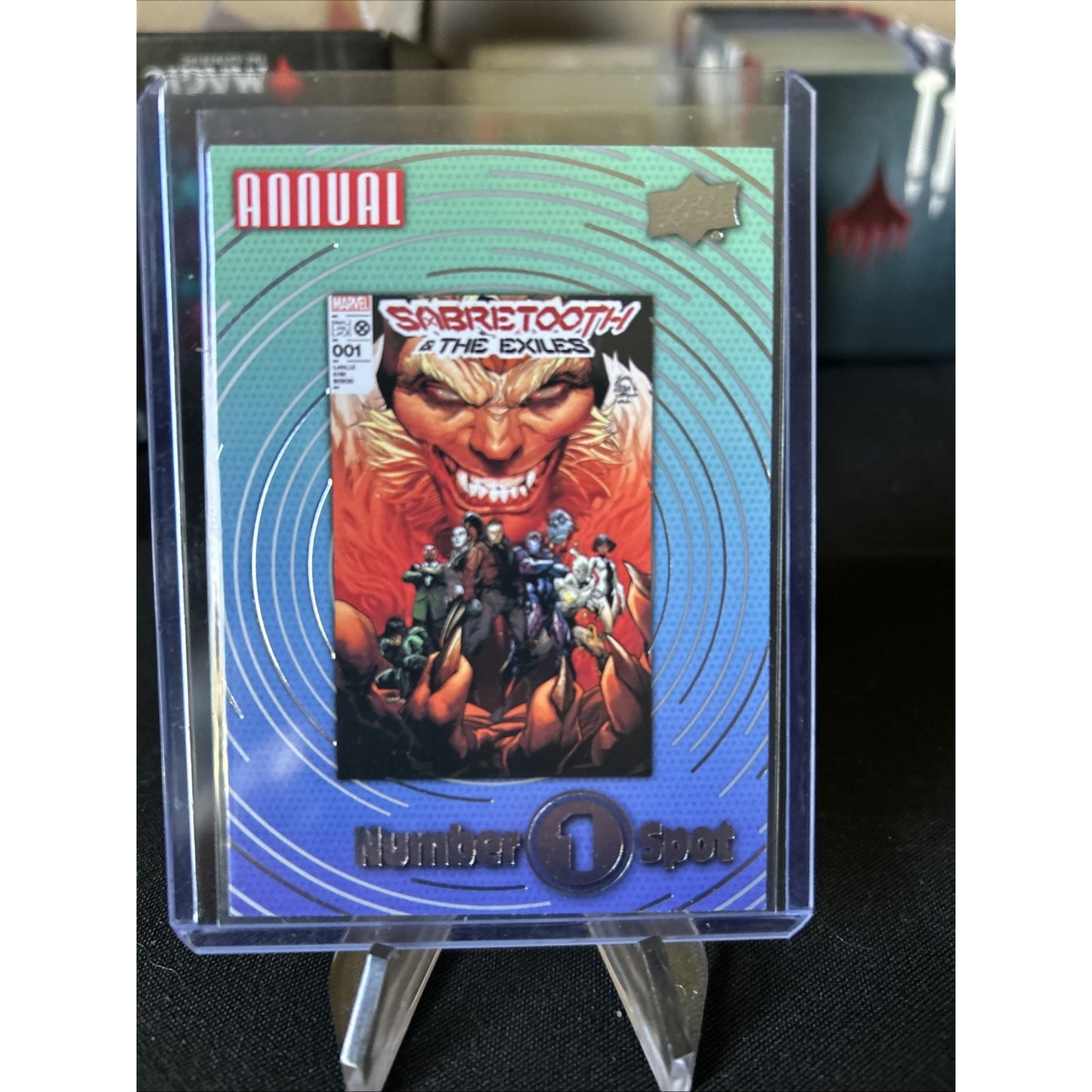MARVEL ANNUAL 2022-23 NUMBER ONE SPOT CARD #N1S-17 Sabretooth / Pack Fresh New