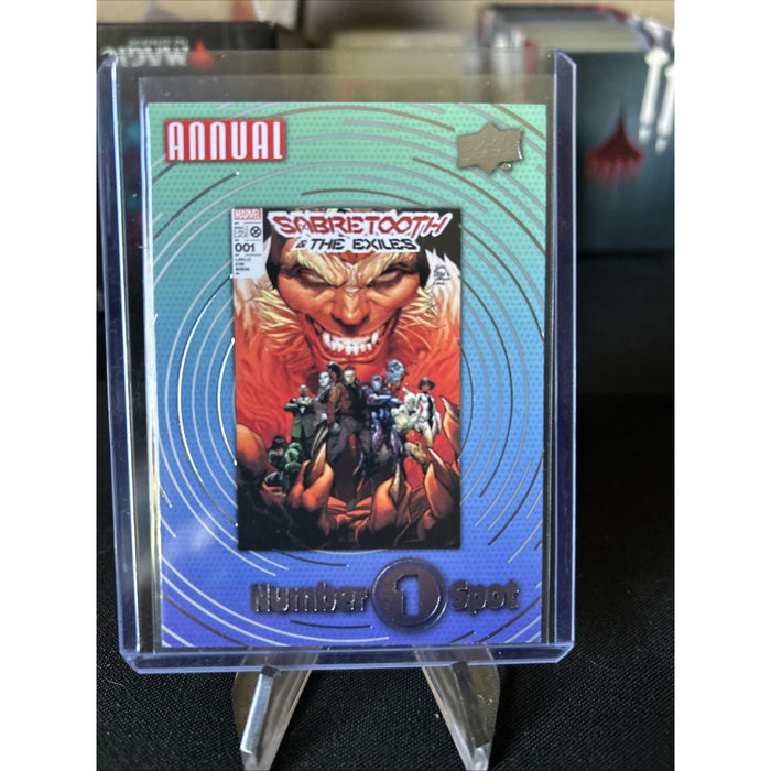 MARVEL ANNUAL 2022-23 NUMBER ONE SPOT CARD #N1S-17 Sabretooth / Pack Fresh New