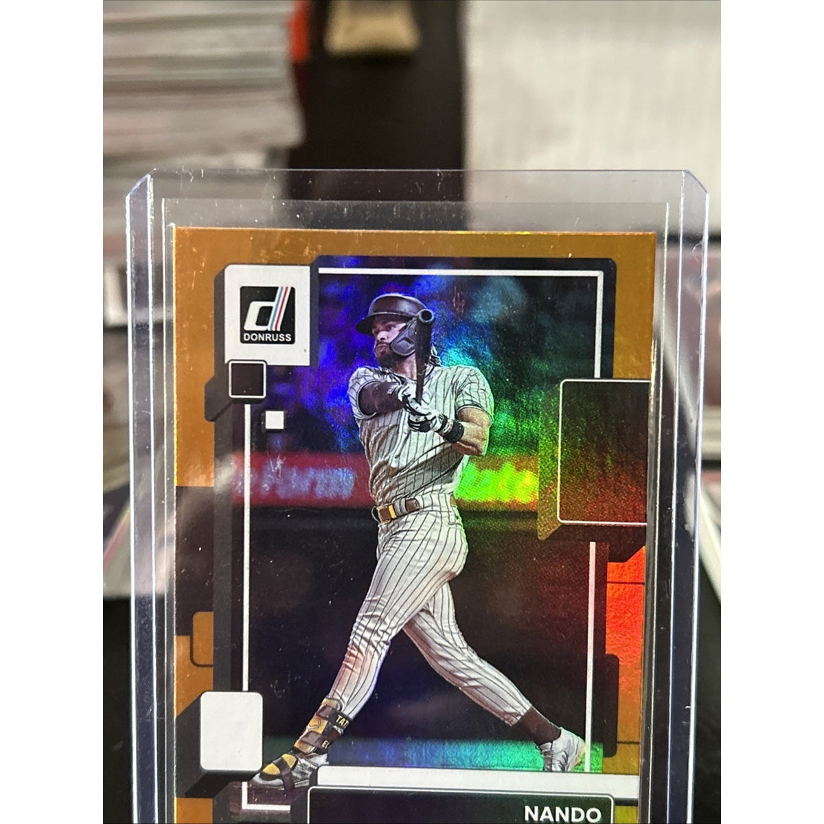 2022 Panini Donruss - Variation Fernando Tatís Jr. #82 Holo Orange Nando - Mint