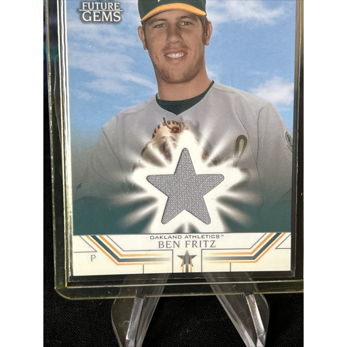 2002 Upper Deck Prospect Premieres #75 Ben Fritz XRC Jersey