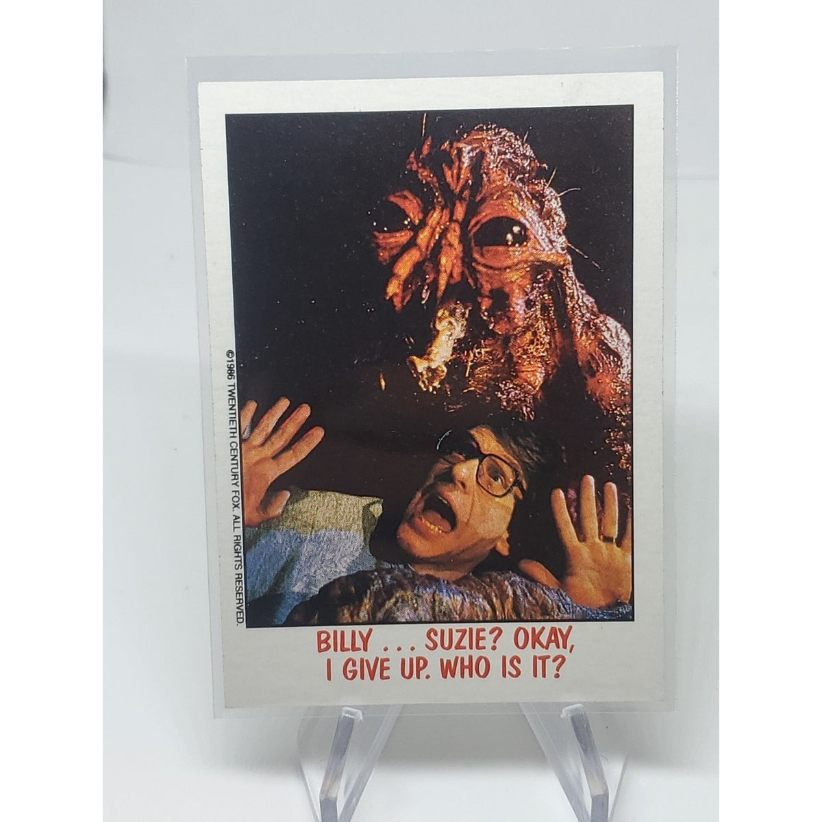 Fright Flicks 1988 Topps Horror Card #56 (NM)