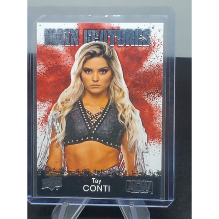 2021 Upper Deck AEW All Elite Wrestling Main Features Tay Conti