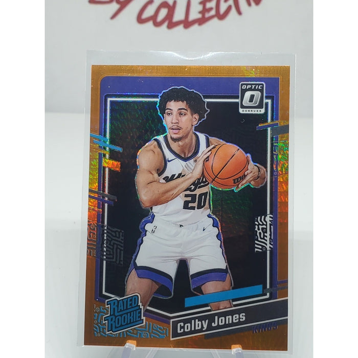 2023-24 Panini Donruss Optic Colby Jones Rated Rookie Orange /99 Kings