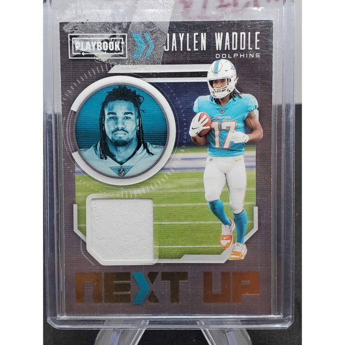 2021 Panini Playbook #NXT-JWA Jaylen Waddle Next Up